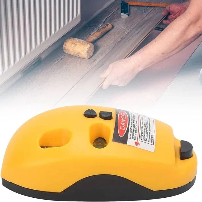 Precision Laser Level Tool with 90-Degree Angle Accuracy - Ideal for Professional and DIY Projects