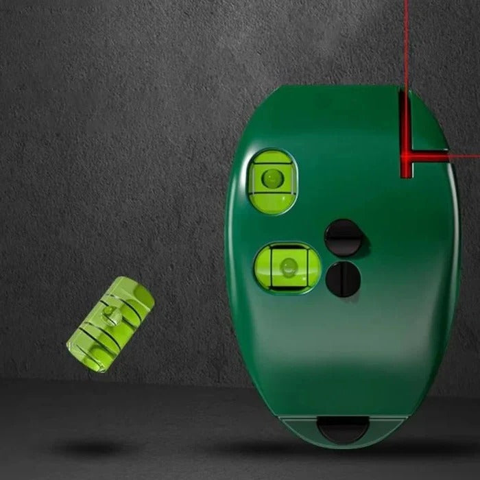 Precision Laser Level Tool with 90-Degree Angle Accuracy - Ideal for Professional and DIY Projects