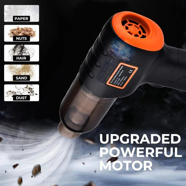 Portable Cordless Handheld Car Vacuum - Lightweight, Powerful Suction for Easy Cleaning
