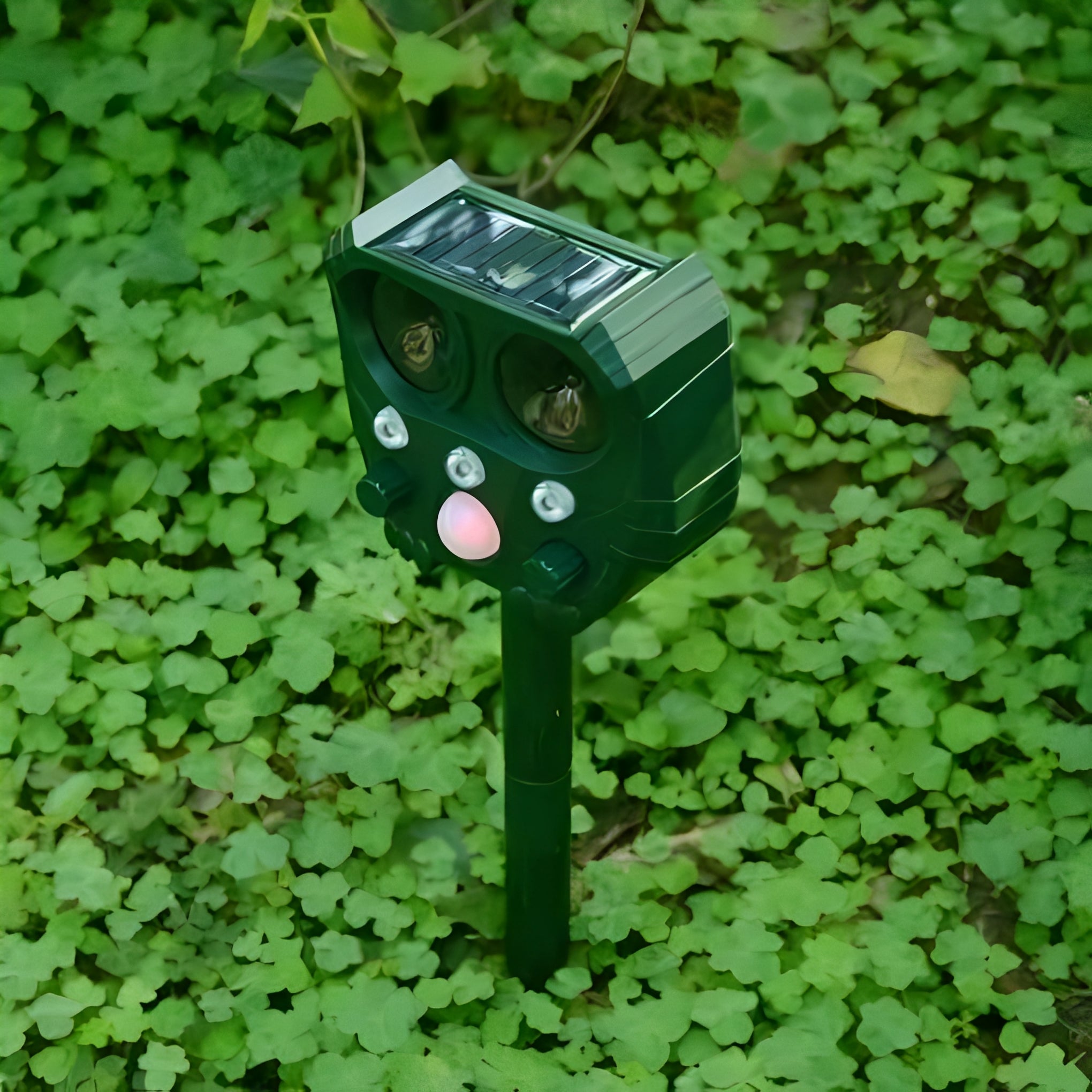 Solar-Powered Ultrasonic Snake Deterrent with Advanced Motion Sensor Technology - Eco-Friendly Outdoor Repellent