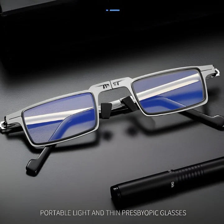 Lightweight Foldable Reading Glasses - Screwless Design for Ultimate Portability