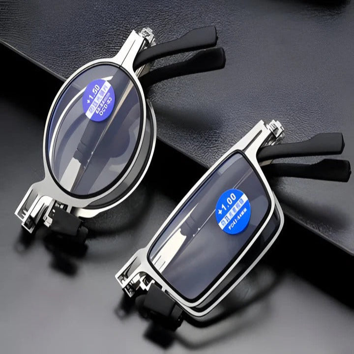 Lightweight Foldable Reading Glasses - Screwless Design for Ultimate Portability
