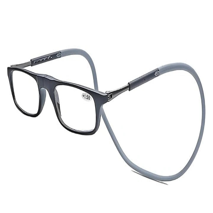 Adjustable Reading Glasses with Magnetic Neck Strap - Comfortable, Stylish, and Convenient Eyewear for All Ages