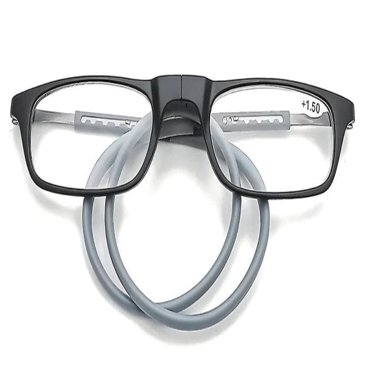Adjustable Reading Glasses with Magnetic Neck Strap - Comfortable, Stylish, and Convenient Eyewear for All Ages
