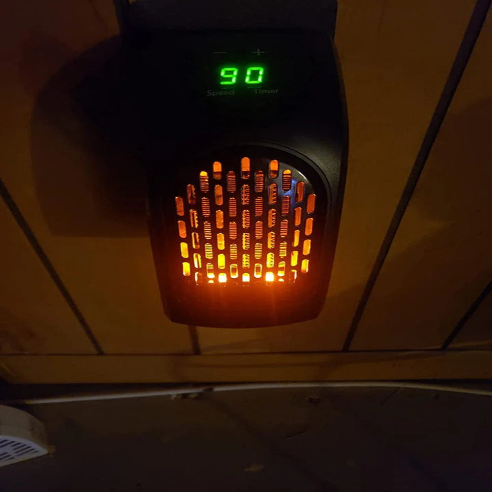 Portable Electric Space Heater for Indoor Rooms - Efficient, Compact & Safe Heating Solution