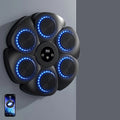 Wall-Mounted USB Rechargeable Music Boxing Target - Interactive Punching Bag with Sound Effects for Home Fitness & Fun