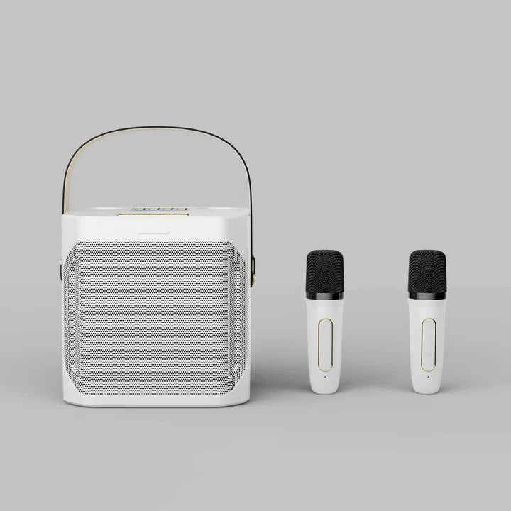 Portable 360° Bluetooth Karaoke Speaker - Wireless Sound System with Enhanced Audio Quality