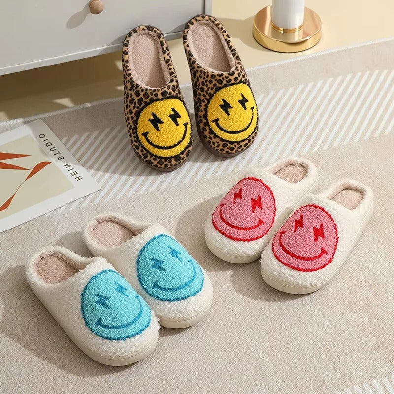 Cozy Plush Platform Slippers with Non-Slip Sole – Perfect for Indoor Winter Comfort