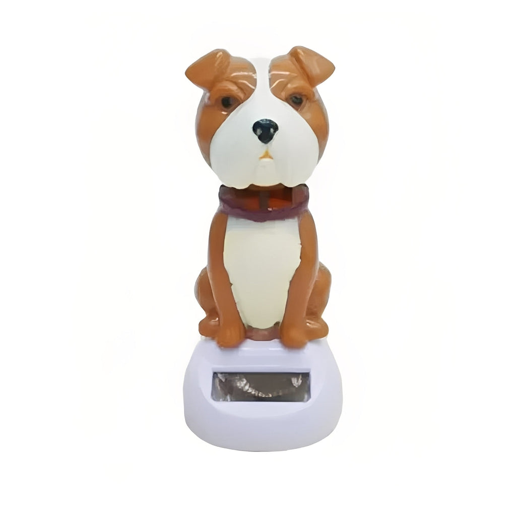 Solar-Powered Dashboard Bobblehead Ornament - Fun Car Interior Decor for All Vehicles