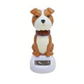 Solar-Powered Dashboard Bobblehead Ornament - Fun Car Interior Decor for All Vehicles