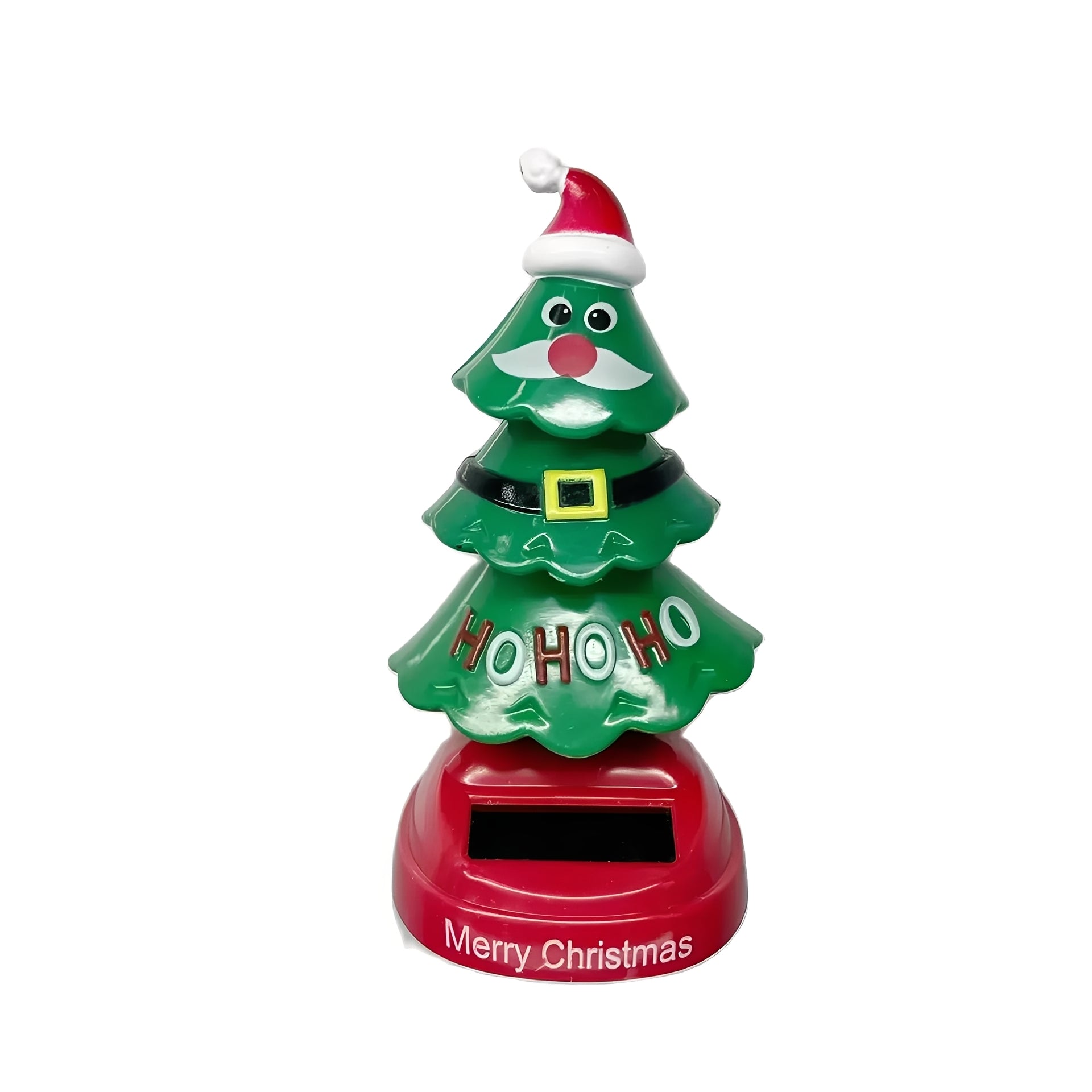 Solar-Powered Dashboard Bobblehead Ornament - Fun Car Interior Decor for All Vehicles