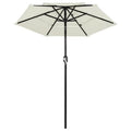3-Tier Patio Umbrella with Crank Tilt & Durable Aluminum Pole - Perfect for Outdoor Shade & Sun Protection