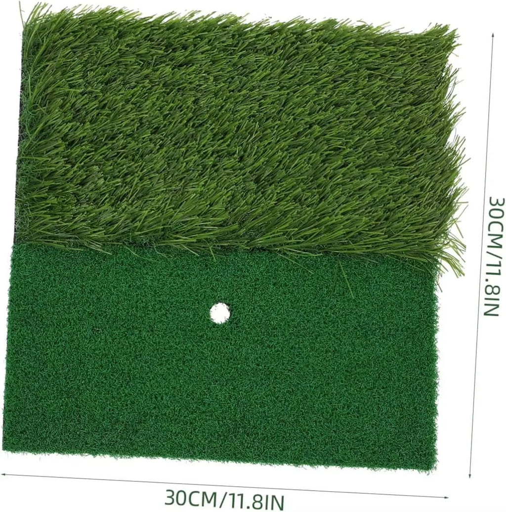 Premium Golf Practice Hitting Mat with Tee Hole - Ideal for Indoor & Outdoor Training