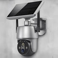 Solar-Powered Outdoor Security Camera - Wireless Surveillance System with HD Night Vision & Motion Detection