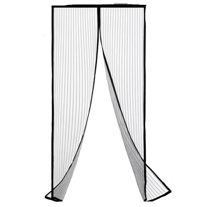 Self-Closing Magnetic Mesh Screen Door - Easy Install, Insect-Proof, Durable & Adjustable Fit