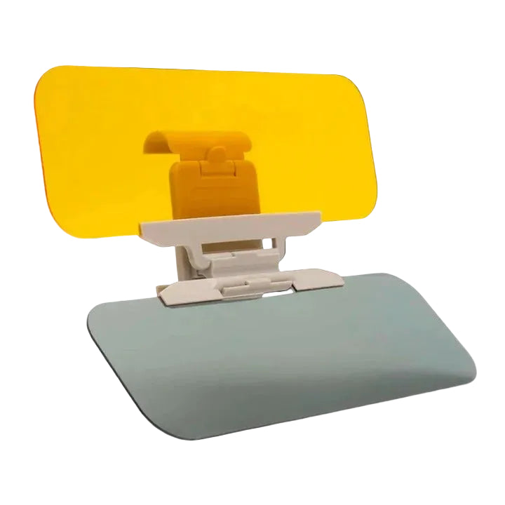 Universal Adjustable Car Sun Visor Extender - Day & Night Driving Protection for Glare Reduction