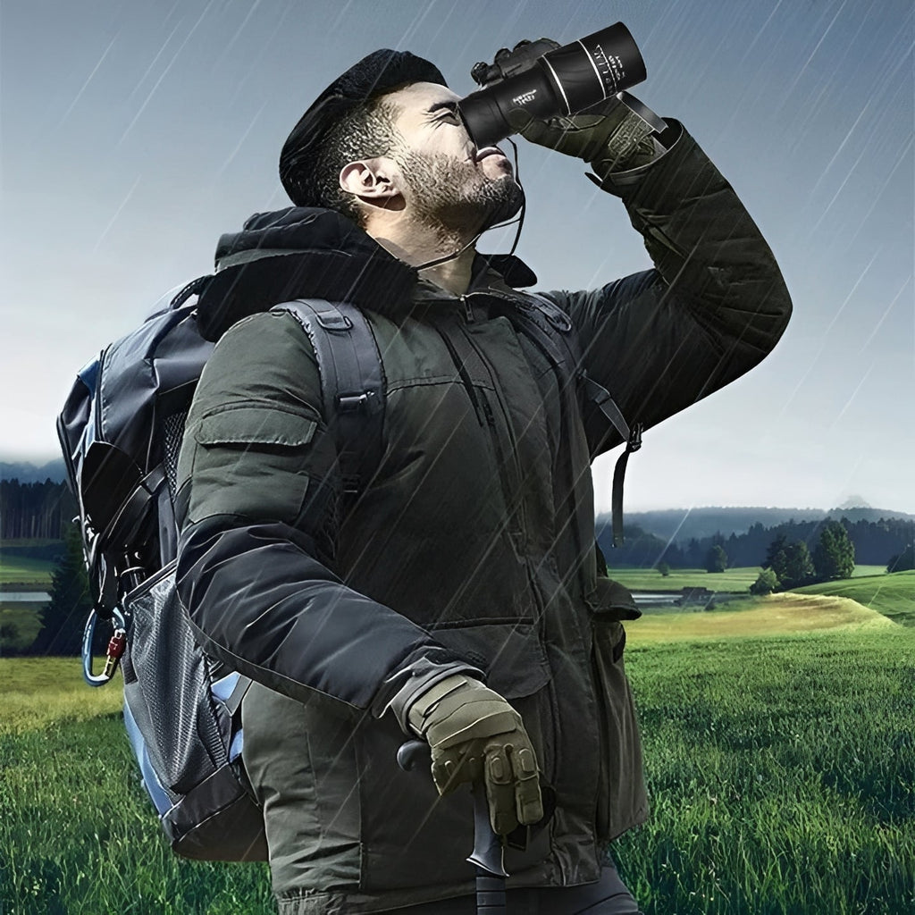 High-Power Adjustable Monocular with Zoom Lens for Long-Distance Viewing – Perfect for Birdwatching, Hiking, and Outdoor Adventures