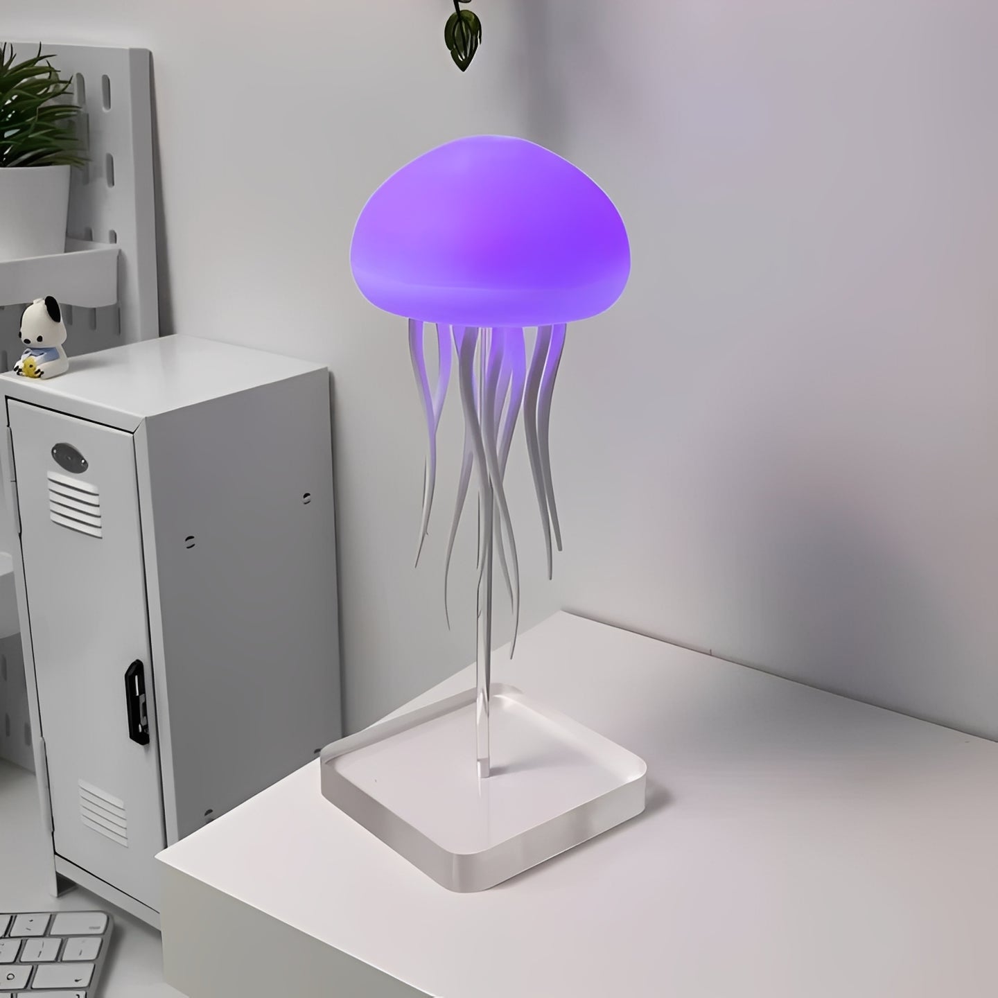 LED Jellyfish Lamp - Realistic Swimming Animation Effect | Mood Lighting for Home Decor