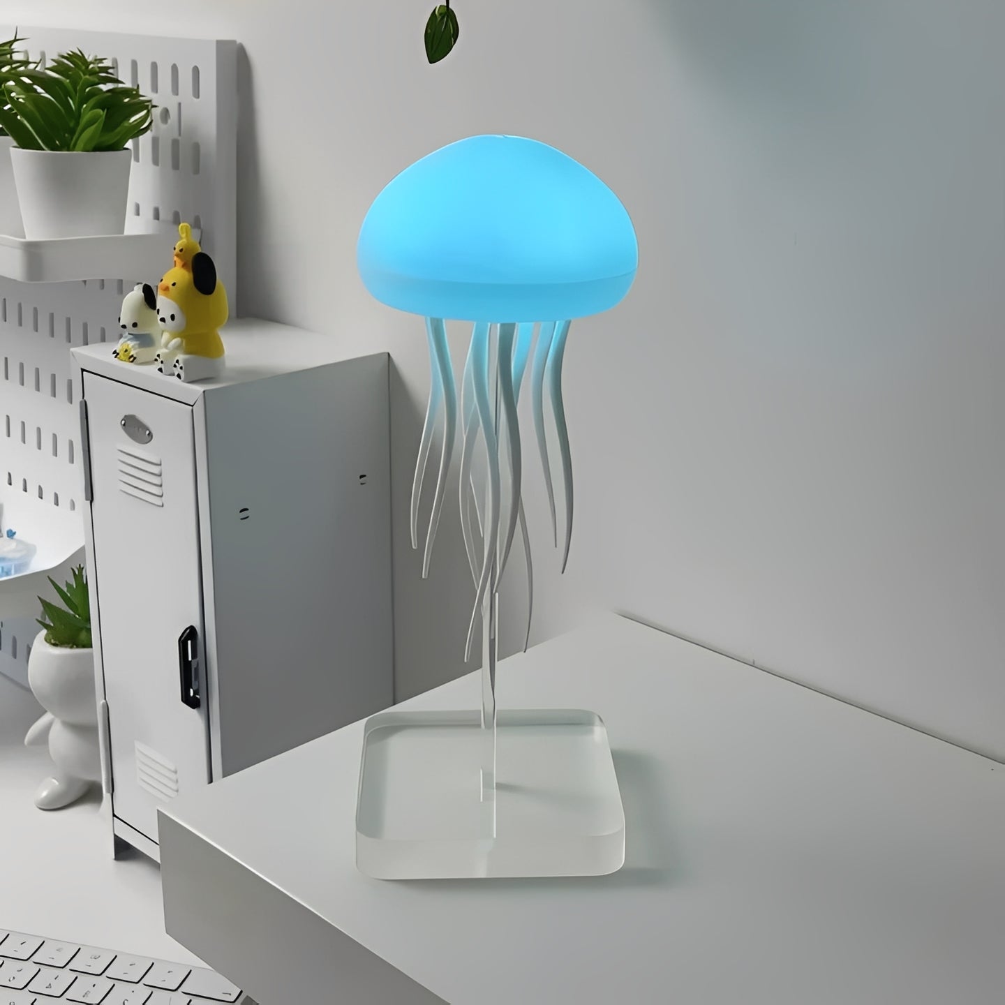 LED Jellyfish Lamp - Realistic Swimming Animation Effect | Mood Lighting for Home Decor