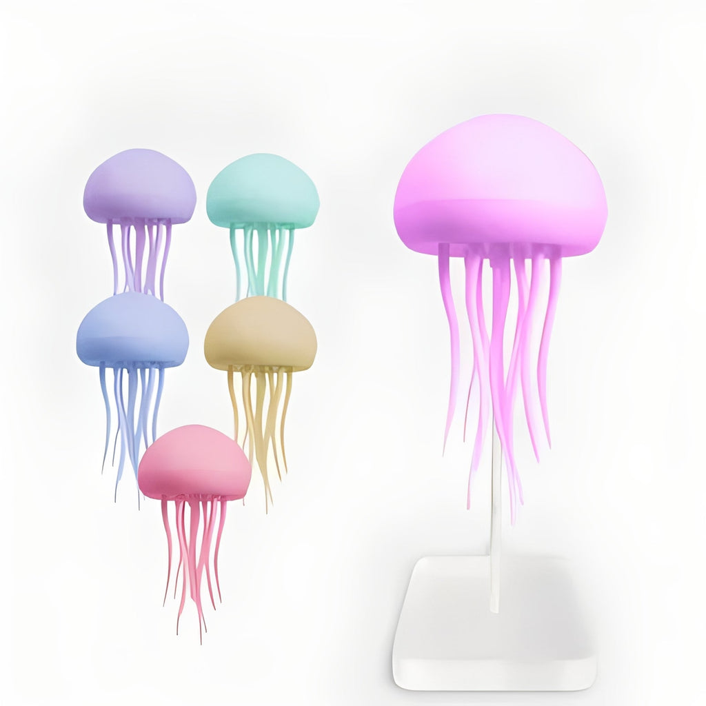 LED Jellyfish Lamp - Realistic Swimming Animation Effect | Mood Lighting for Home Decor
