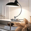Vintage Adjustable Dome Desk Lamp - Industrial Iron Finish for Home & Office