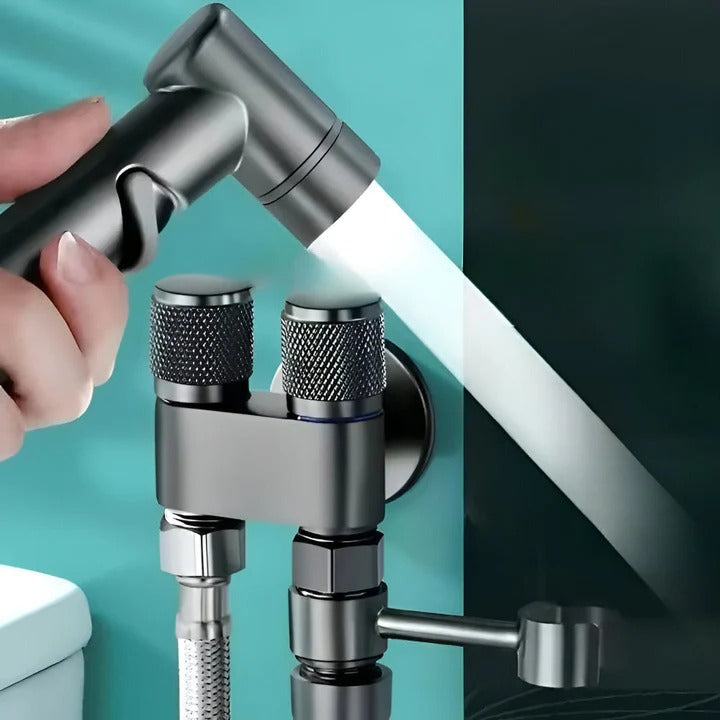 Premium Handheld Toilet Bidet Sprayer with Wall Mount – Adjustable Pressure, Easy Installation, Hygienic & Eco-Friendly