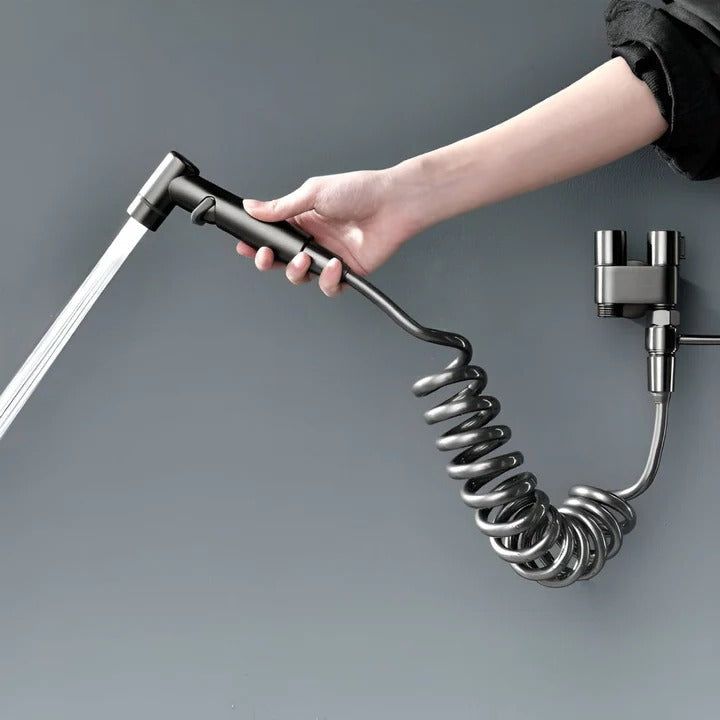 Premium Handheld Toilet Bidet Sprayer with Wall Mount – Adjustable Pressure, Easy Installation, Hygienic & Eco-Friendly