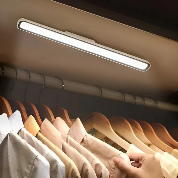 Rechargeable Magnetic LED Strip Light - Portable, Versatile Lighting Solution for Home & Outdoor Use