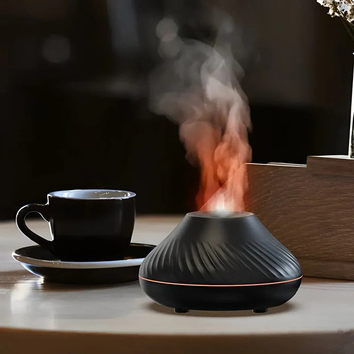 Ultrasonic Aroma Diffuser & Humidifier with Soft LED Lighting - Essential Oil Diffuser for Home & Office