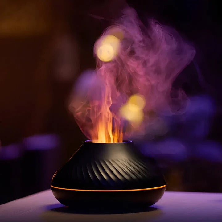 Ultrasonic Aroma Diffuser & Humidifier with Soft LED Lighting - Essential Oil Diffuser for Home & Office