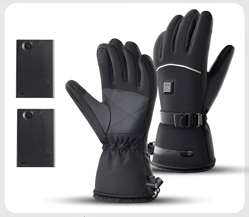 Heated Motorcycle Gloves - Electric Heating Function for Ultimate Warmth and Comfort