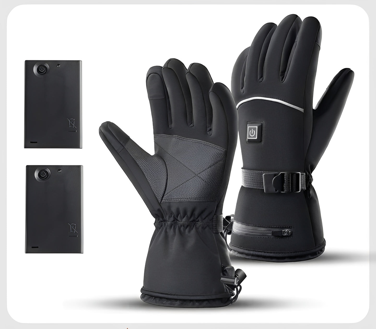 Heated Motorcycle Gloves - Electric Heating Function for Ultimate Warmth and Comfort