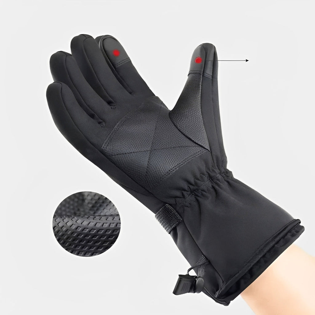 Heated Motorcycle Gloves - Electric Heating Function for Ultimate Warmth and Comfort