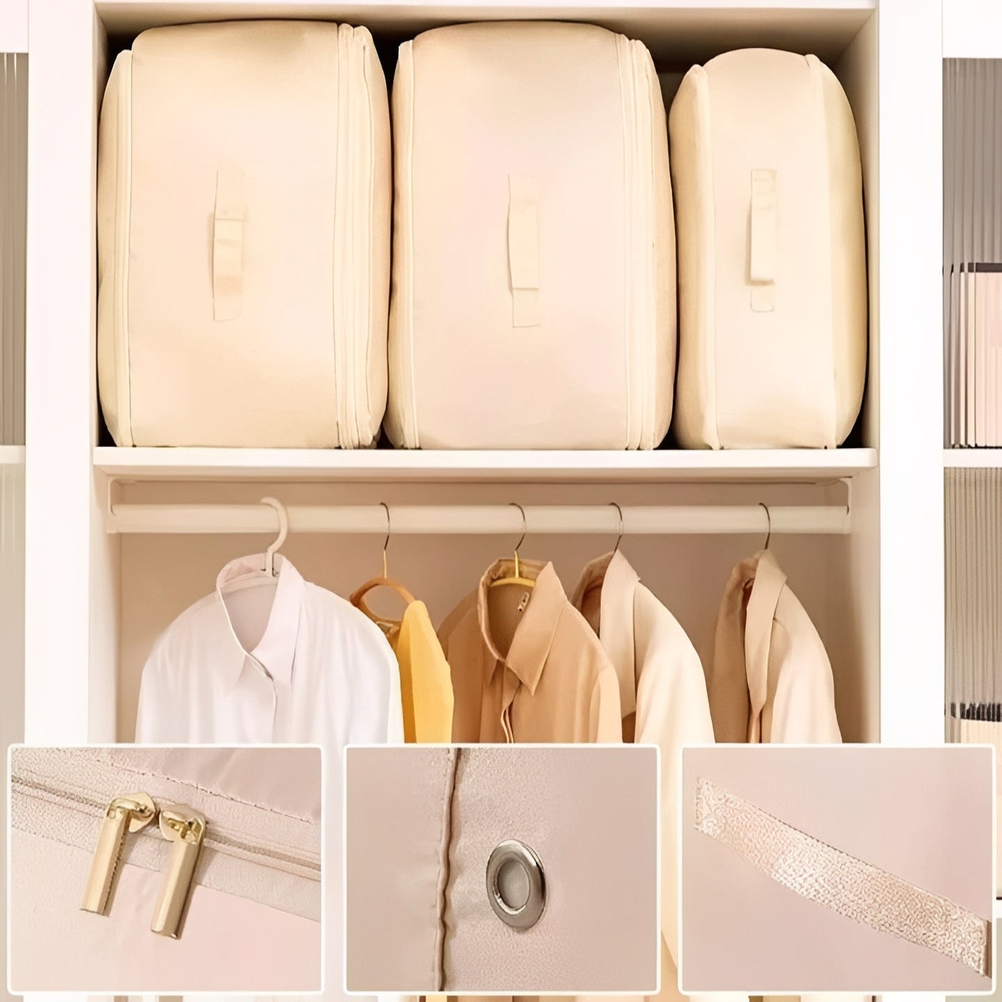 Compression Travel Organizer Bag - Space-Saving Packing Solution for Efficient Travel