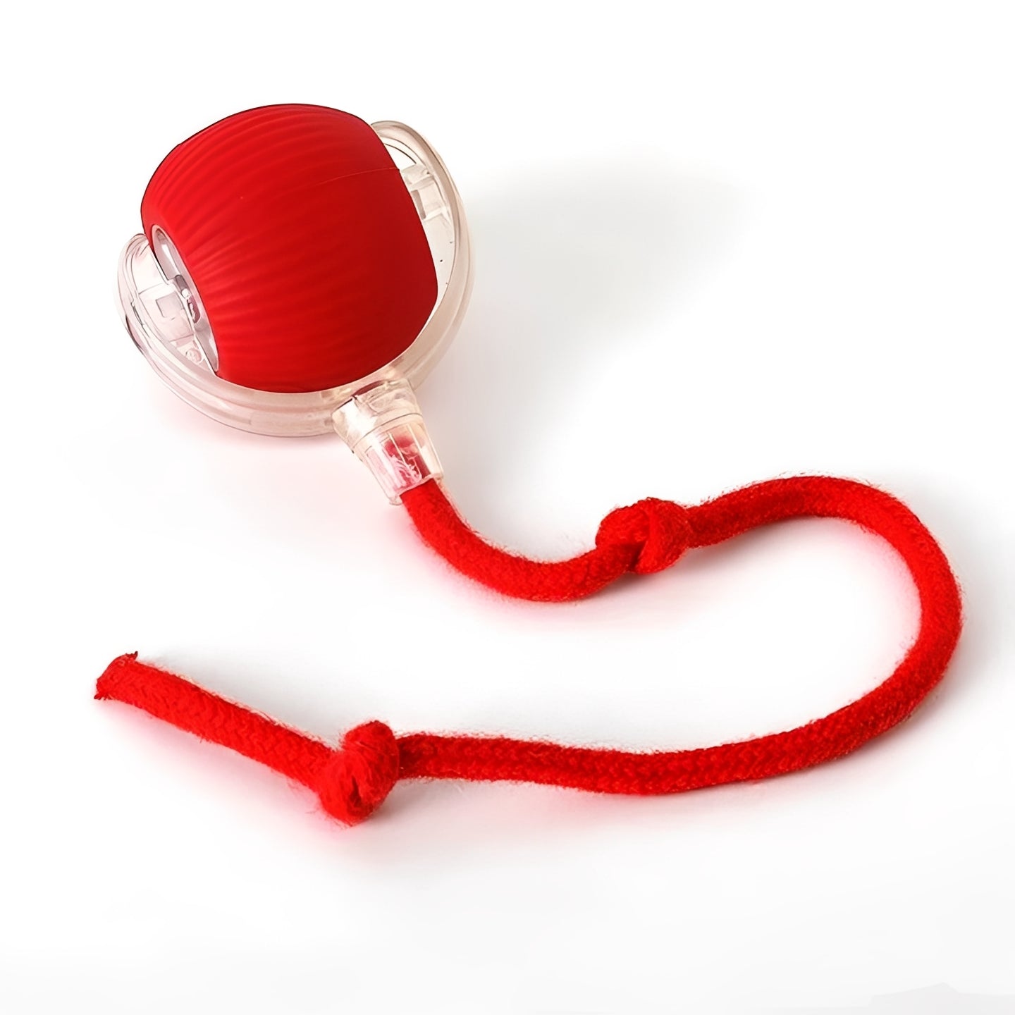 Interactive Rolling Ball Toy with Wagging Tail for Dogs - Engaging Playtime Fun & Exercise