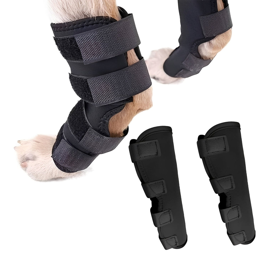 Adjustable Dog Leg Support Brace - Premium Canine Limb Stabilizer with Customizable Straps for Optimal Comfort and Mobility