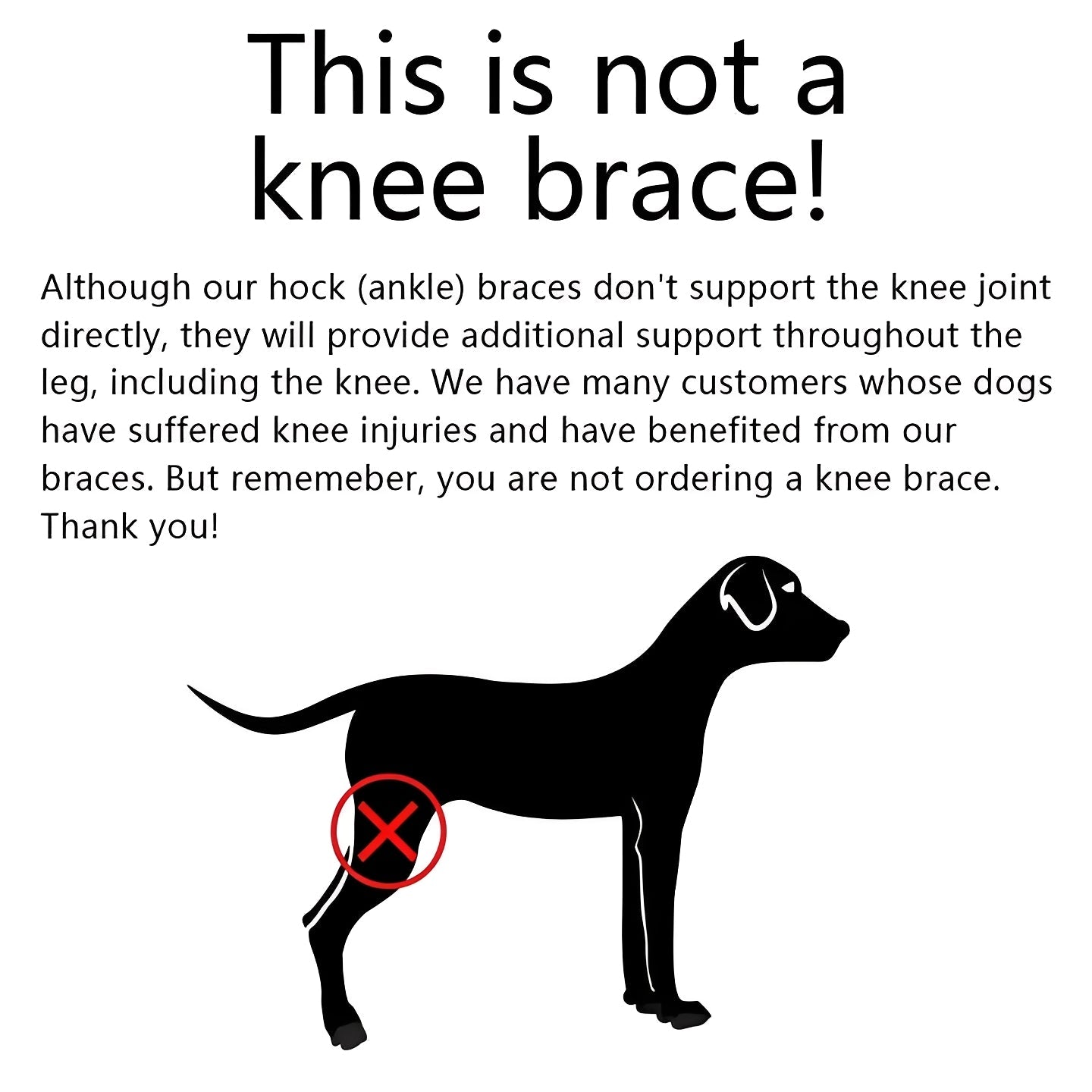 Adjustable Dog Leg Support Brace - Premium Canine Limb Stabilizer with Customizable Straps for Optimal Comfort and Mobility