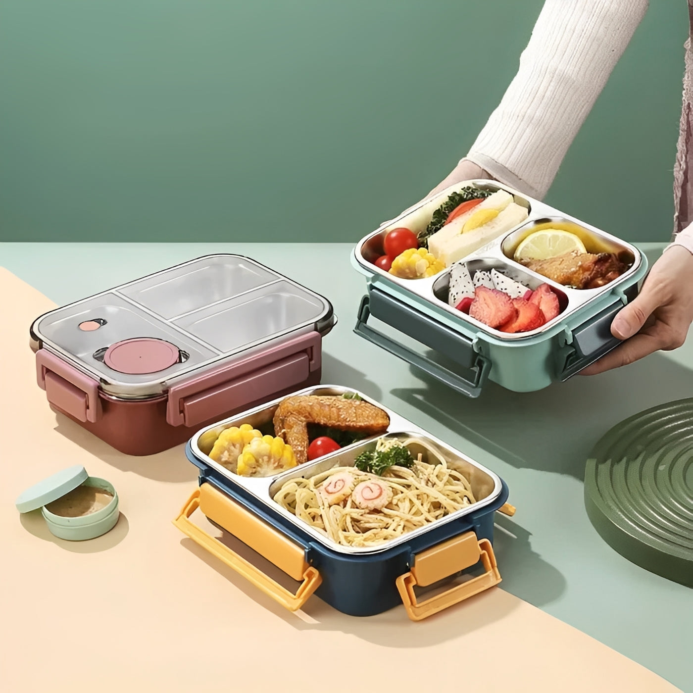 Premium Insulated Food Container with Vacuum Seal - Keep Hot Meals Fresh & Delicious