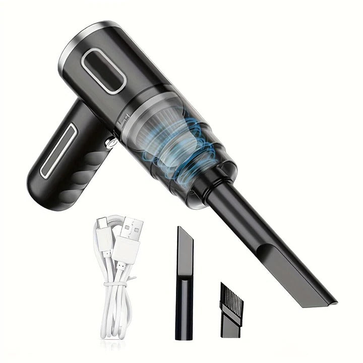 Cordless USB Rechargeable Portable Vacuum Cleaner - Ideal for Car and Home Use
