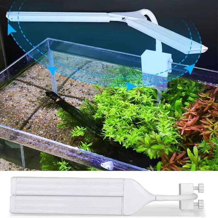 Full Spectrum LED Aquarium Clip Light for Vibrant Fish Tanks - Adjustable Brightness & Energy Efficient