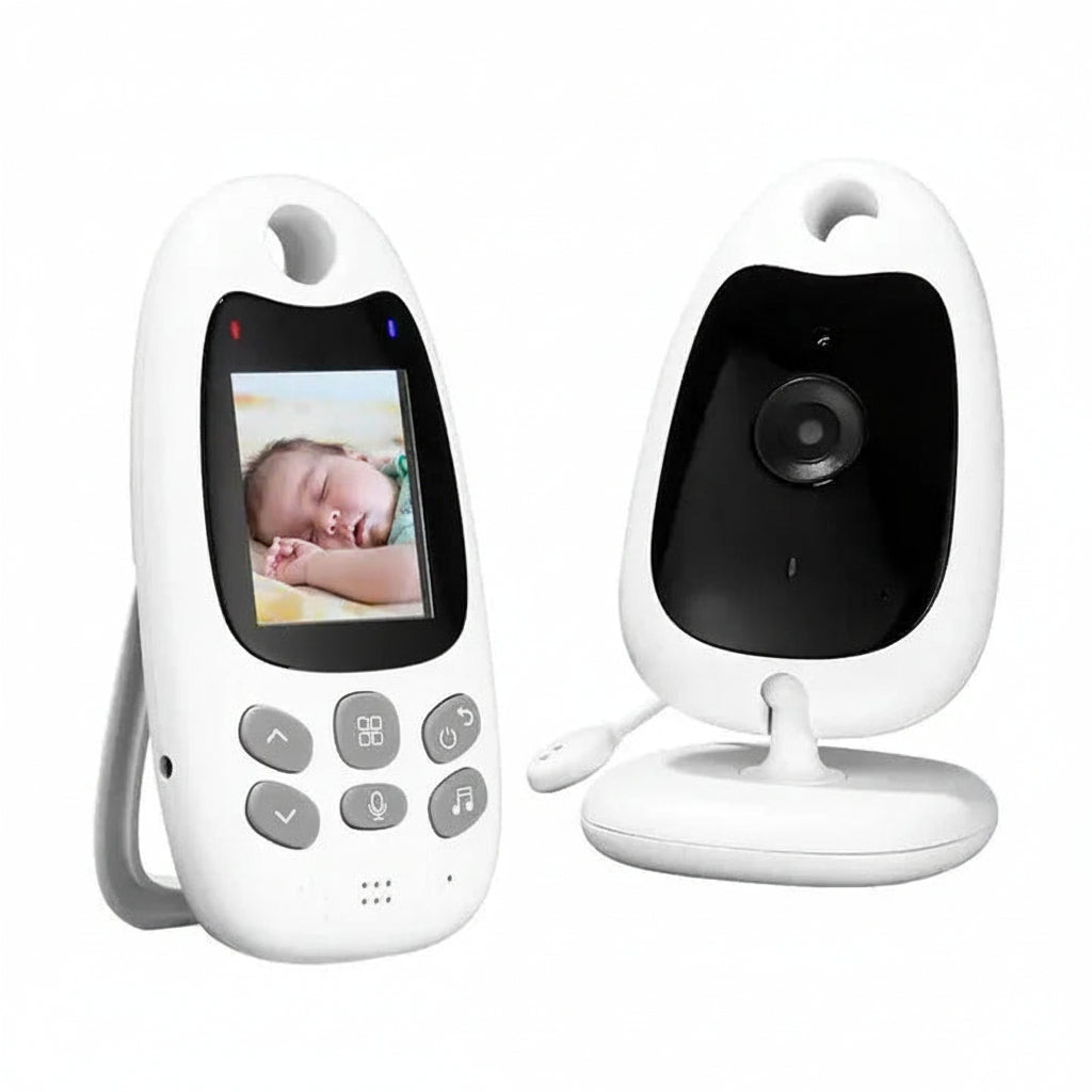 Portable Baby Monitor with Night Vision Camera, Two-Way Audio & Long Battery Life - Ideal for Home & Travel