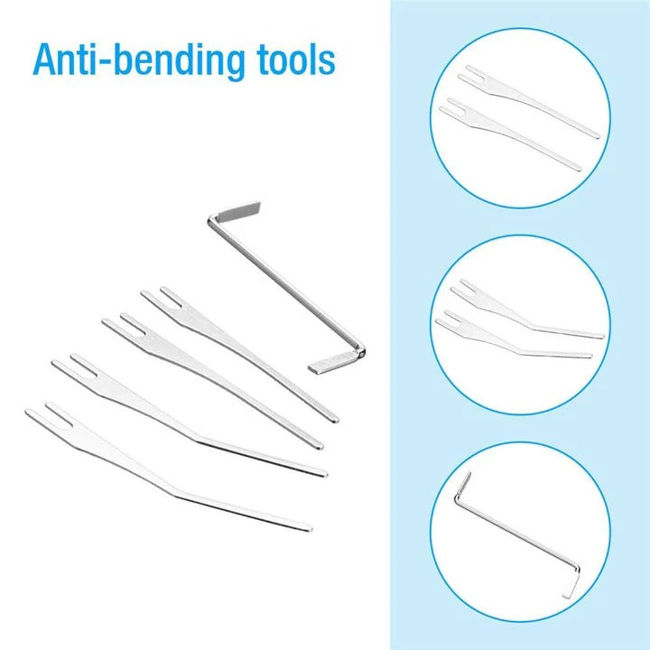 Auto Lock Extraction Tool Set - Versatile Picks for Efficient Lock Removal & Repair
