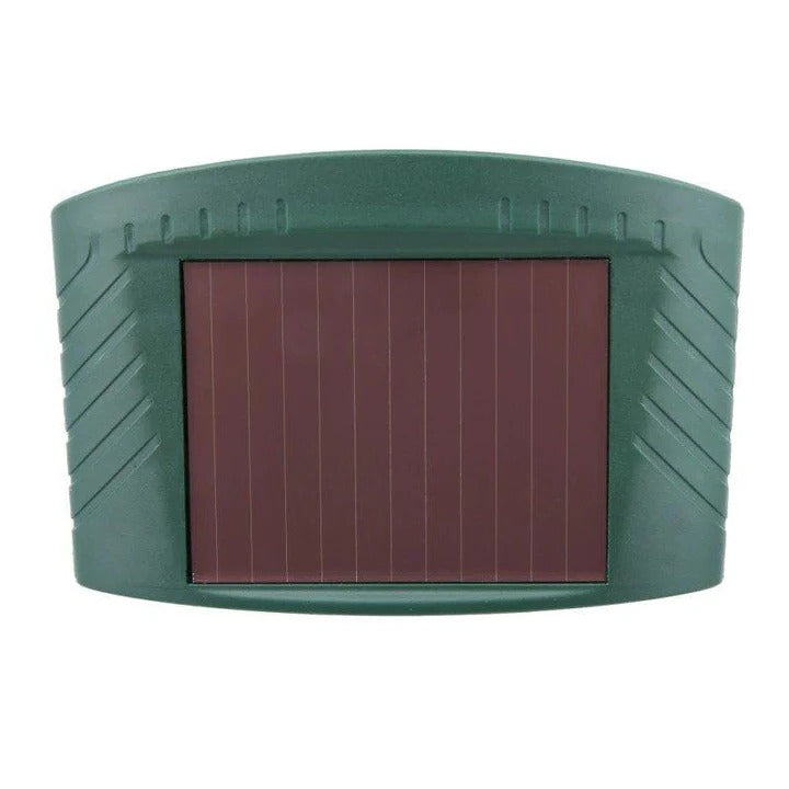Solar-Powered Ultrasonic Rabbit Repeller with Flashing LED Light - Eco-Friendly Animal Deterrent for Gardens