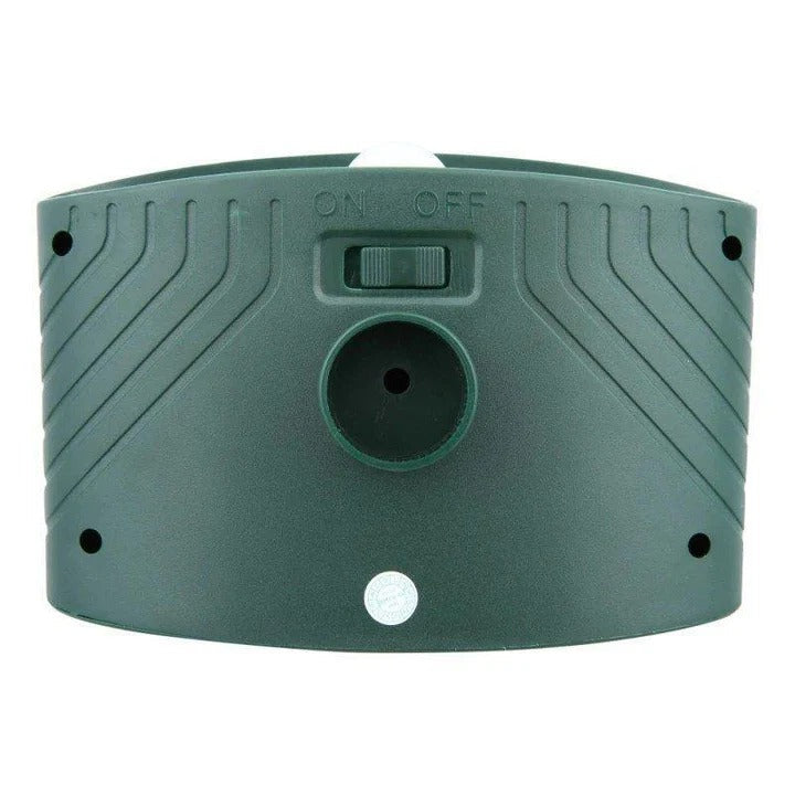 Solar-Powered Ultrasonic Rabbit Repeller with Flashing LED Light - Eco-Friendly Animal Deterrent for Gardens