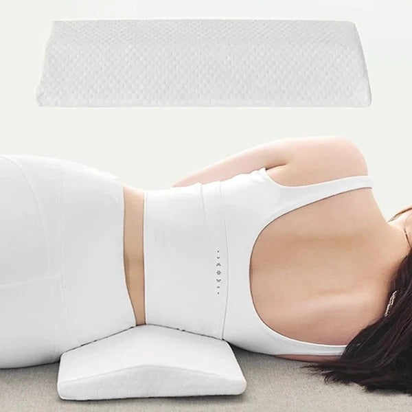 Ergonomic Lower Back Support Pillow with Breathable Mesh Cover for Ultimate Comfort & Pain Relief