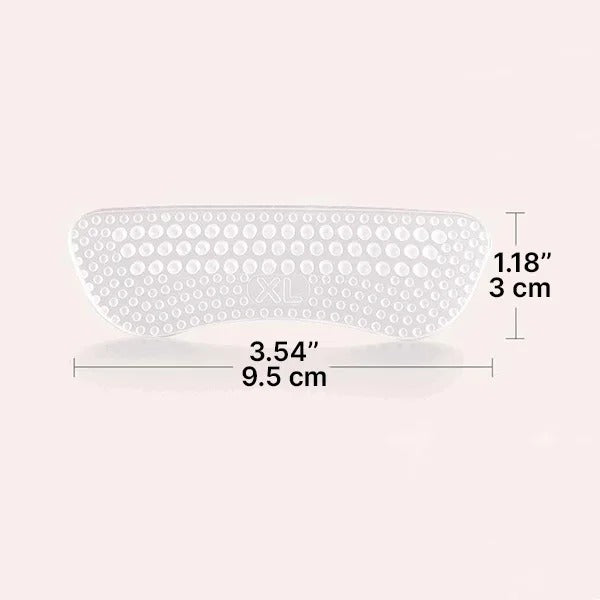 Silicone Heel Grips for Ultimate Shoe Comfort & Perfect Fit | Non-Slip Cushions for All Footwear