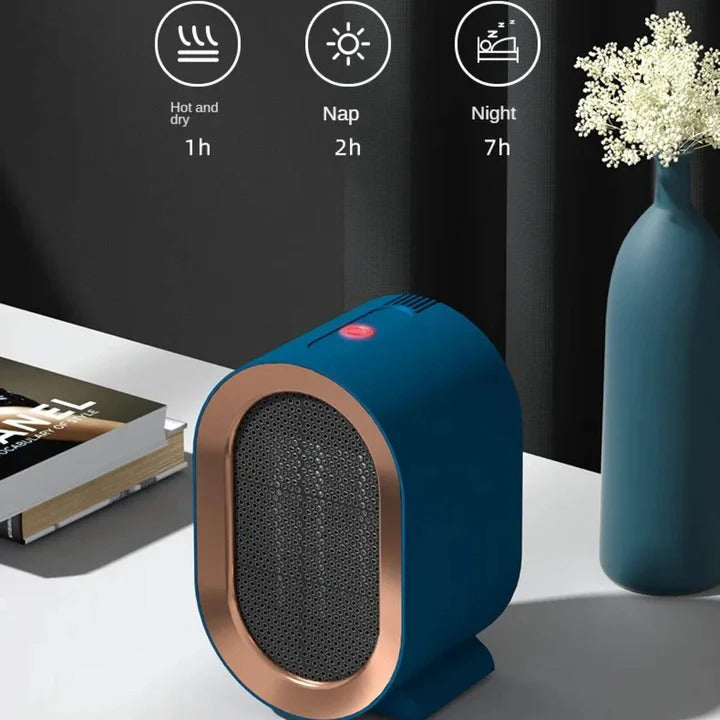 Energy-Efficient Compact Electric Space Heater with Eco Mode – Portable & Fast Heating