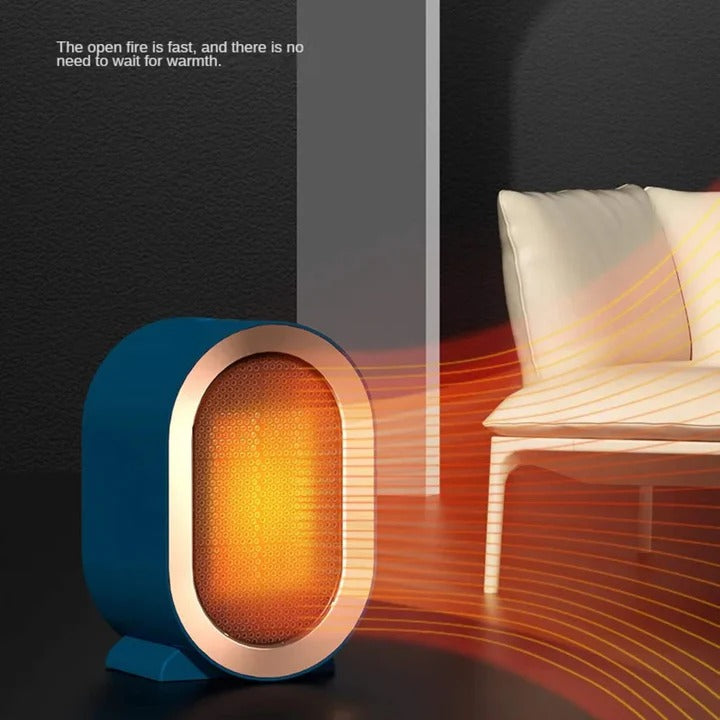 Energy-Efficient Compact Electric Space Heater with Eco Mode – Portable & Fast Heating