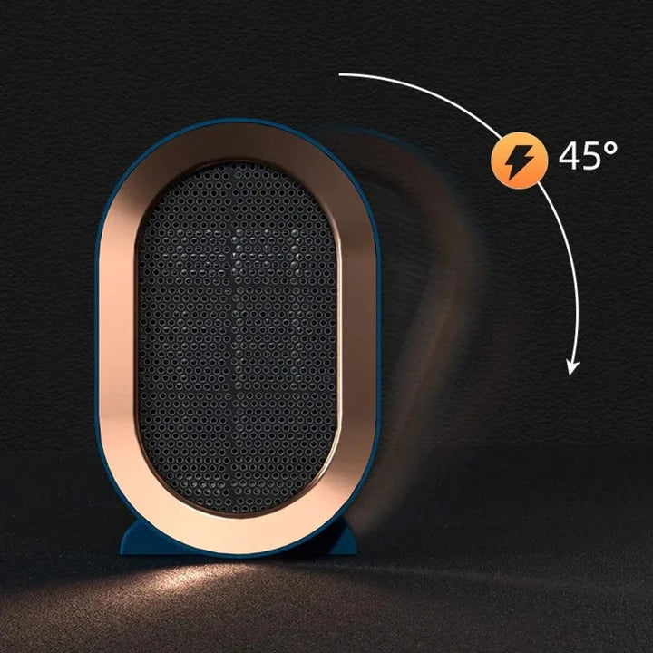 Energy-Efficient Compact Electric Space Heater with Eco Mode – Portable & Fast Heating