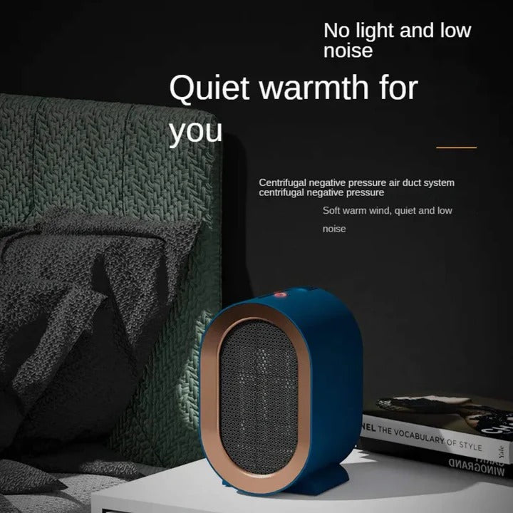Energy-Efficient Compact Electric Space Heater with Eco Mode – Portable & Fast Heating